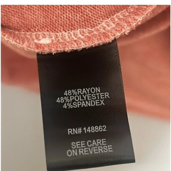 Torrid Super Soft Plush Ombre Cowl neck Light Pink Coral Tunic Sweater - Picture 4 of 7